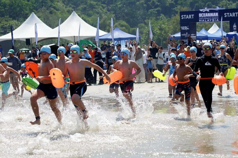 592 swimmers compete in Oceanman Kota Kinabalu for world finals spot